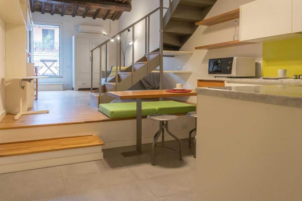 Ferienwohnung Art Atelier Terrazza Borgo Rom Exterior foto