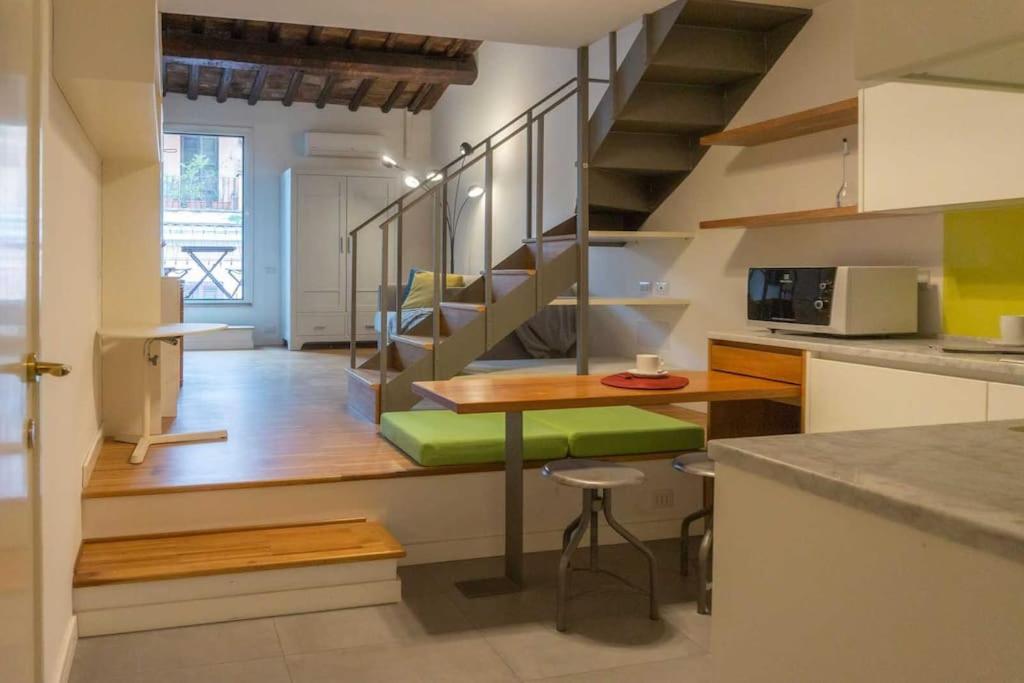 Ferienwohnung Art Atelier Terrazza Borgo Rom Exterior foto