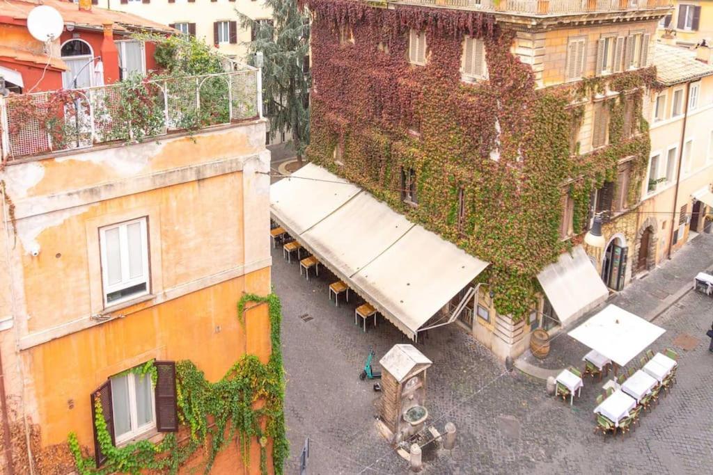 Ferienwohnung Art Atelier Terrazza Borgo Rom Exterior foto